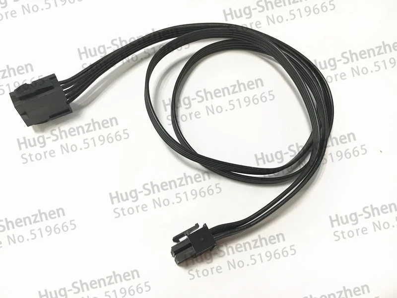 5 шт. Процессор 8 Булавки Мужской до 2*4 кабель удлинитель питания Черный мужской