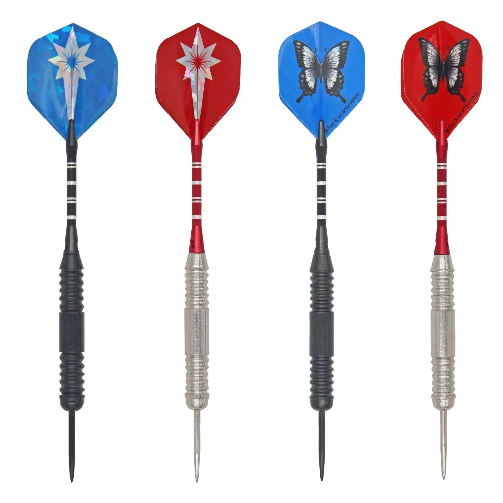 4 стиля состоит из 12 штук жесткий Дартс иглы Dart Железный с алюминиевые сплавы
