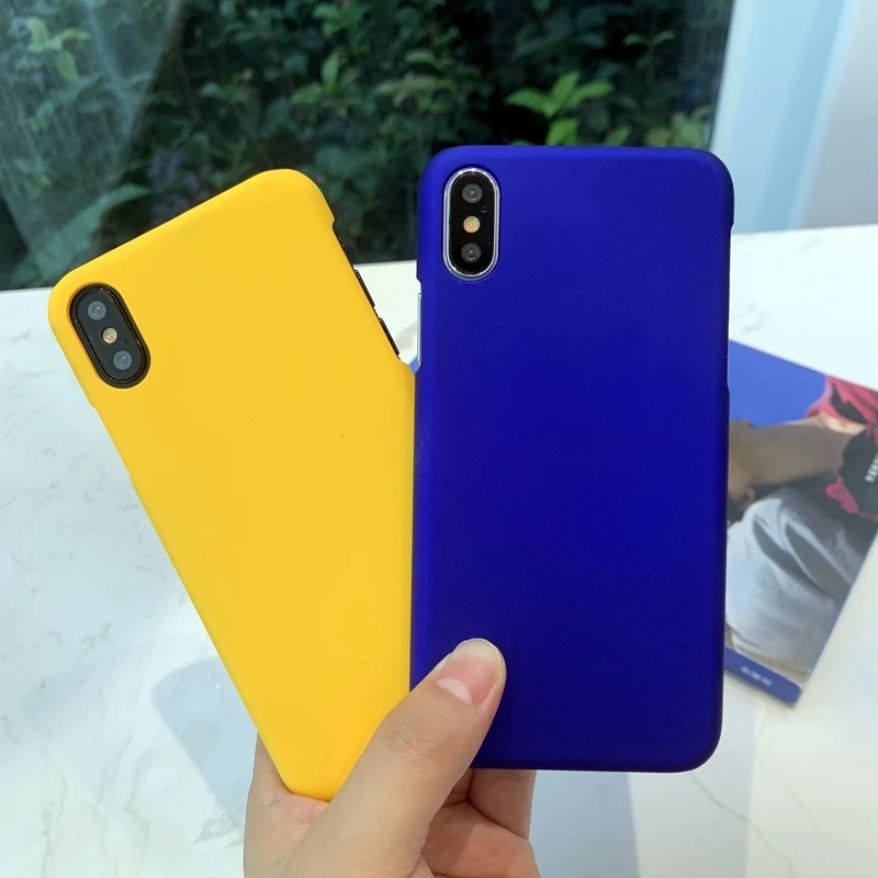 Цветной жесткий пластиковый защитный чехол с защитой от царапин для Nokia 1 2 3 5 6 7 8 4