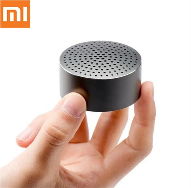 Оригинальный портативный мини-динамик Xiaomi Bluetooth Металлическая стальная
