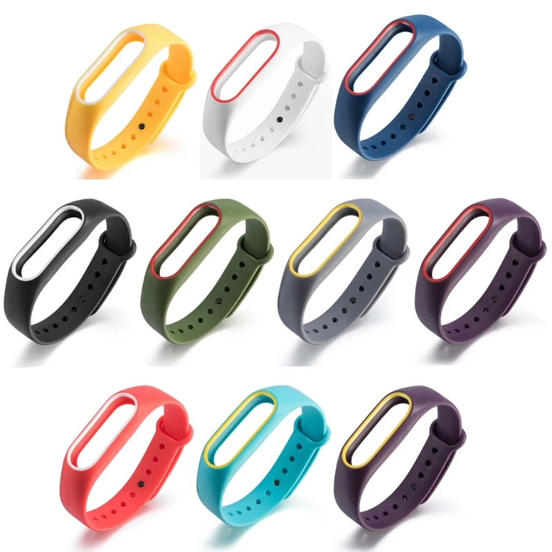 Оригинальный силиконовый сменный ремешок для браслета XIAOMI MI Band|Смарт-аксессуары|