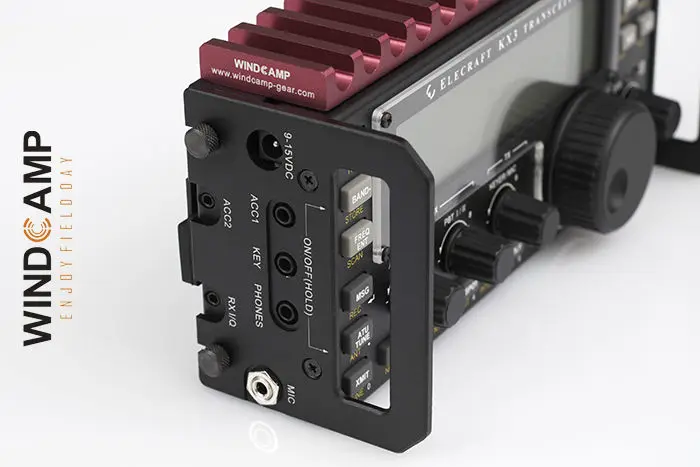 4 части защиты крышка чехла + радиатор наборы для ELECRAFT KX3 трансивер черный цвет