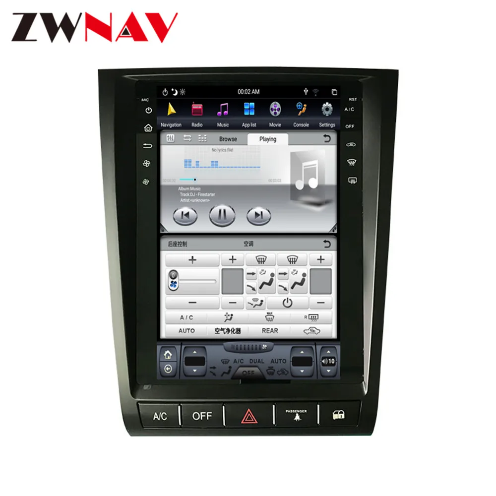 ZWNVA Тесла ips экран Android 8,1 система автомобиля без DVD плеер радио gps навигация для lexus GS GS300 GS350 GS450 GS460 2004-2011
