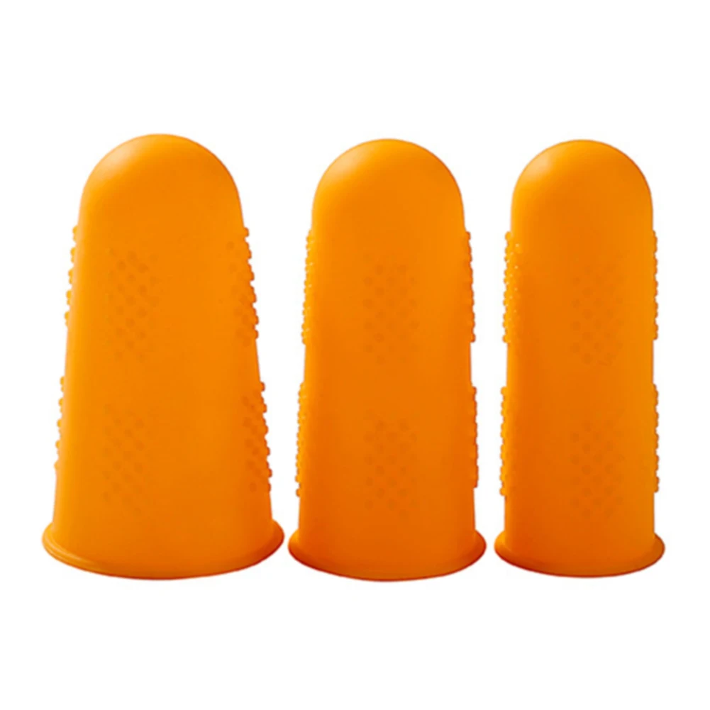 3/5 шт. кухонные силиконовые противоскользящие протекторы для пальцев