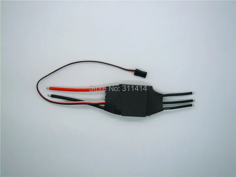 3 шт./лот RC хобби ESC 50A поставляется с 3а BEC 2-4S бесщеточный контроллер скорости