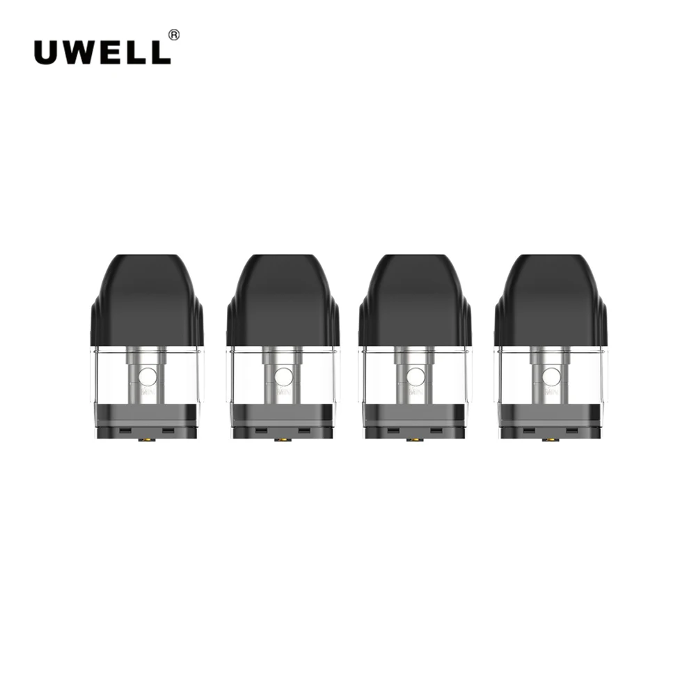 Новейший оригинальный комплект системы Uwell Caliburn Pod с 4 шт. картридж 2 мл встроенный
