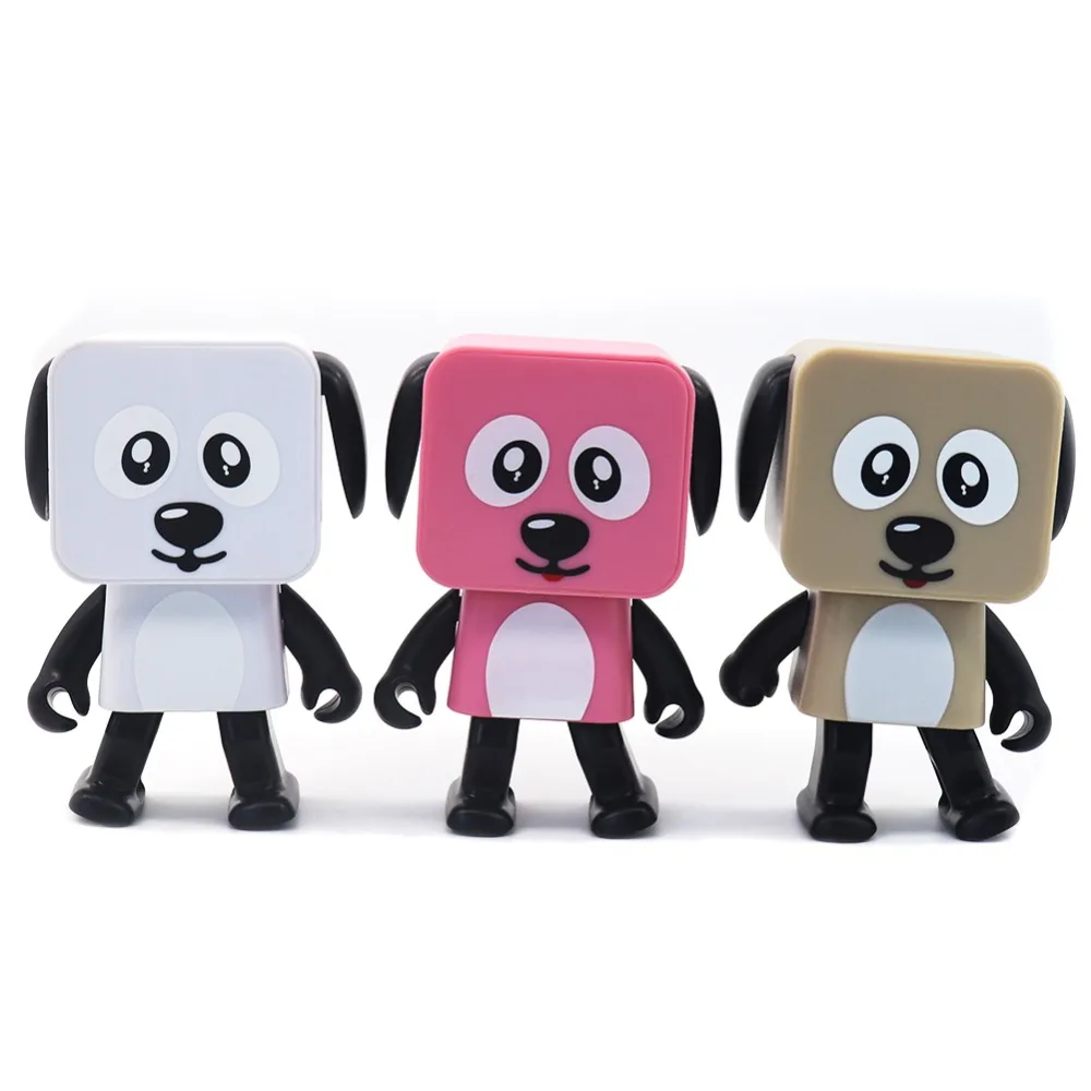 Милый портативный умный робот для танцев беспроводной Bluetooth динамик музыкальный