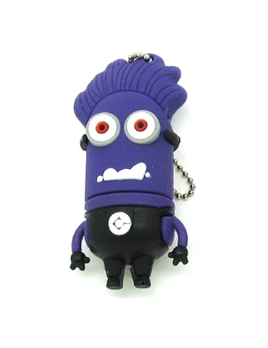 Руки мультфильм отравления угарным газом Миньоны Usb флэш накопитель фиолетовый