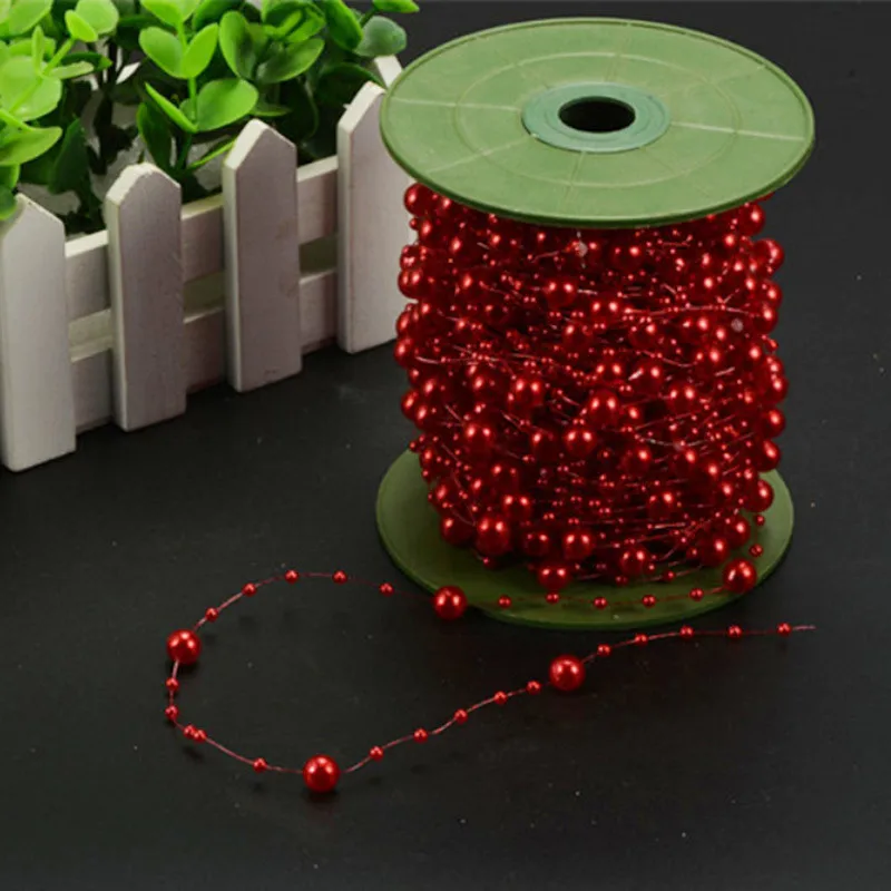 Рыболовная леска с искусственным жемчугом искусственная цепь из АБС пластика