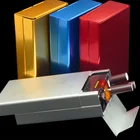 Модная трубка креативная Личная сигарета чехол для курения ПОЛЗУНОК МЕТАЛЛИЧЕСКАЯ сигаретная коробка алюминиевая Подарочная коробка держатель сигареты