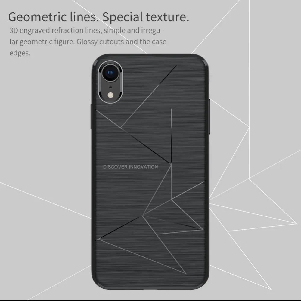 Чехол NILLKIN Magic для iPhone XR, чехол QI, беспроводной зарядный приемник, задняя крышка с магнитным автомобильным держателем для iPhone XS Max