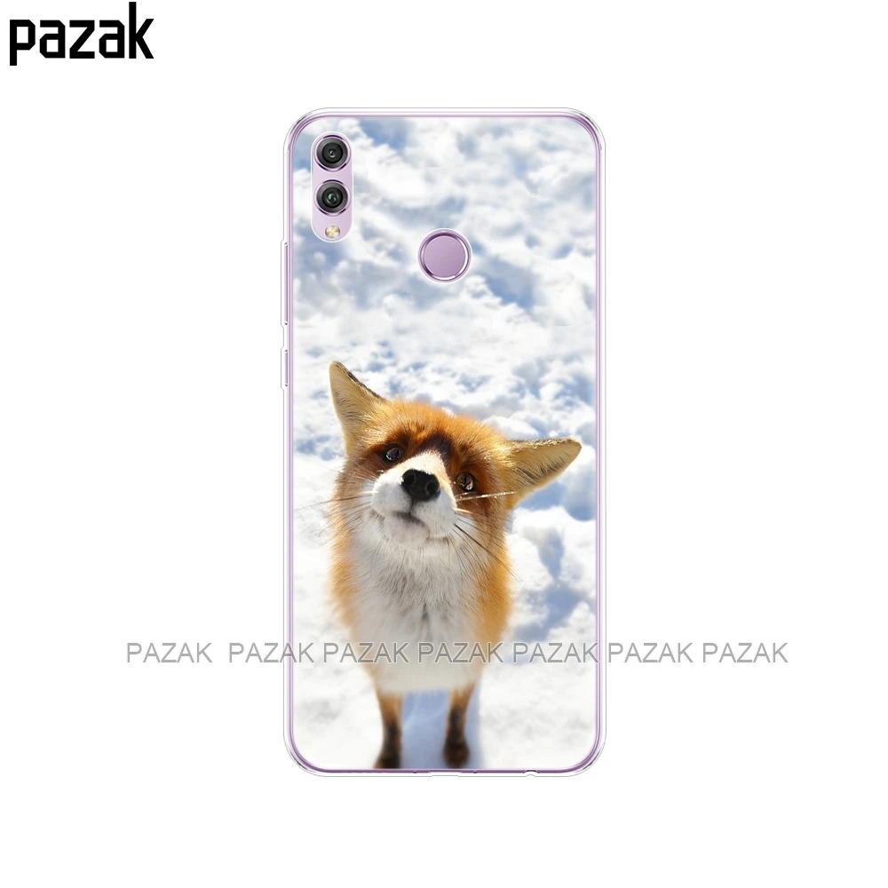 34518 Силиконовый чехол для huawei honor 8x, чехлы 6,5 дюйма, мягкая задняя крышка из ТПУ для huawei honor 8x, Защитные чехлы для телефонов, оболочка, чехлы - Цвет: 34518