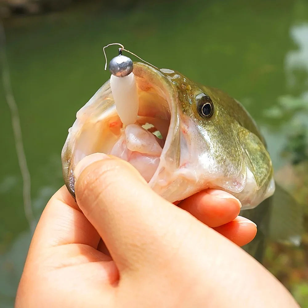 50 шт. 5g 7 г 10 Lead Jig Head рыболовный крючок Нержавеющая сталь колючей пресноводный