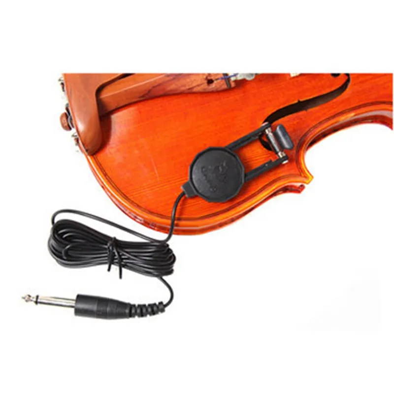 Cherub WCP 60V зажим Пикап пикап для скрипки с 1/4 &quotJack 2 5 м кабель компактный