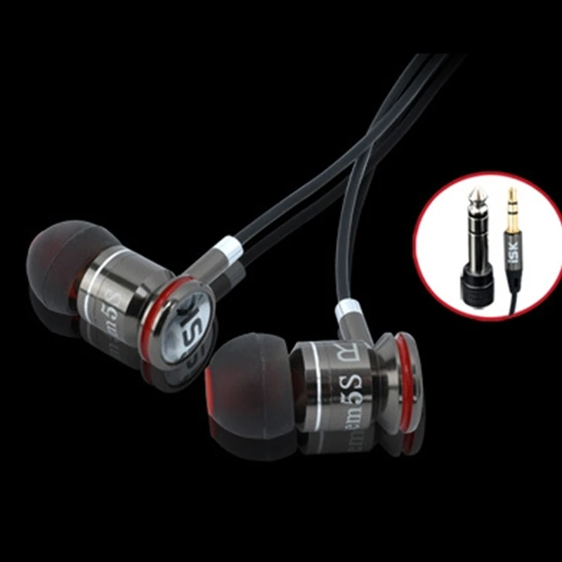 Оригинальные Внутриканальные наушники ISK SEM5S высококачественные