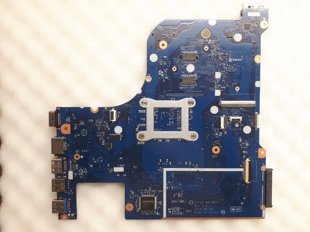 Материнская плата для ноутбука Lenovo G70 35 материнская CG70A NM A671 w/ A8 6410 M330 5B20K04318 100% ТЕСТ