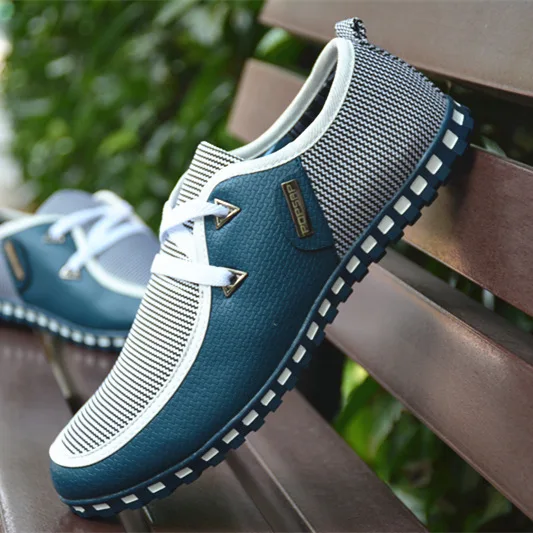 

Autumn And Winter Fashion New Men Shoes Casual Shoes Men Flats Shoes Men Lacing Cotton Padded Flats PU Plus Size 459