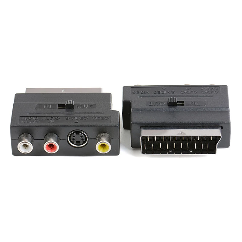 21P pin SCART to RCA цветная линия S Клеммная вилка AV аудио/видео scart метла головка к видео