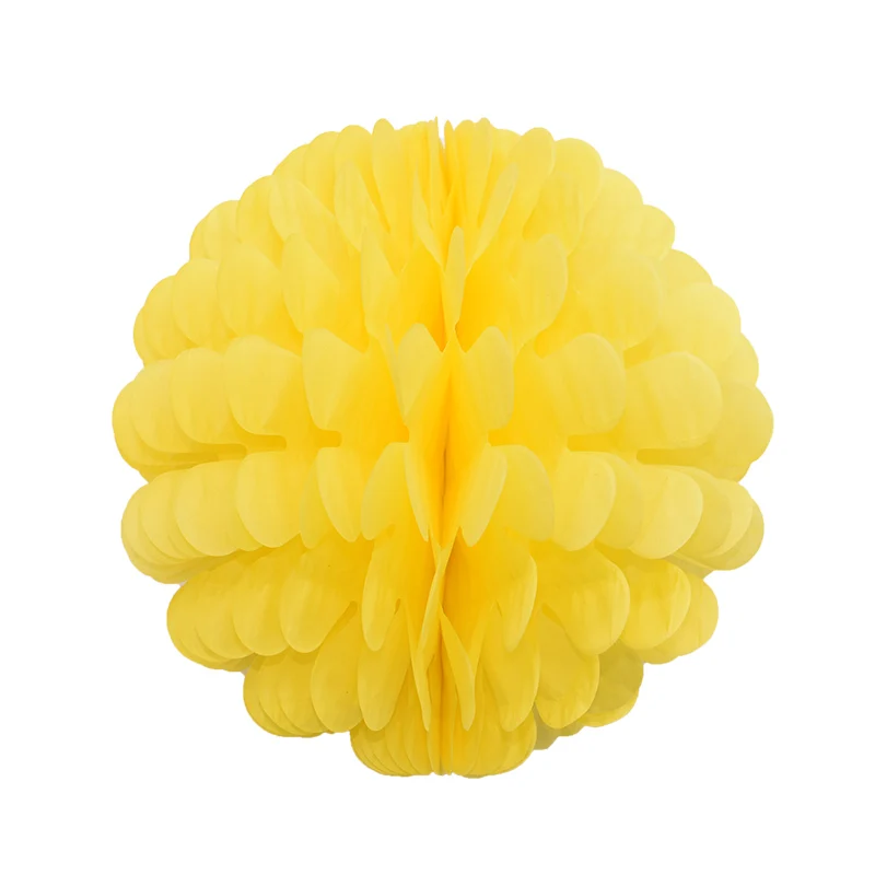 1/2/5 шт 20/25 см декоративные ткани цветочные шары из бумаги DIY Pom Poms Бумага мяч для Baby Shower или для вечеринки по случаю свадьбы украшение комнаты на свадьбу 8 - Цвет: B09