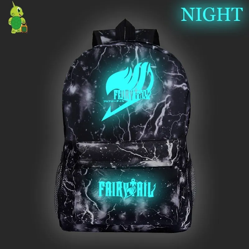 17 Mochila рюкзак "Хвост Феи" Аниме повседневные дорожные сумки через плечо школьные сумки для подростков женщин мужчин рюкзак для ноутбука детские сумки для книг - Цвет: 17