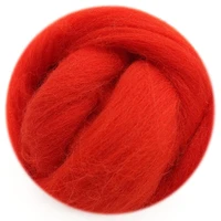 feltsky 100g felting wool 70s 19um grade needle felting diy wool for needle felting kit by plastic bag n0 27