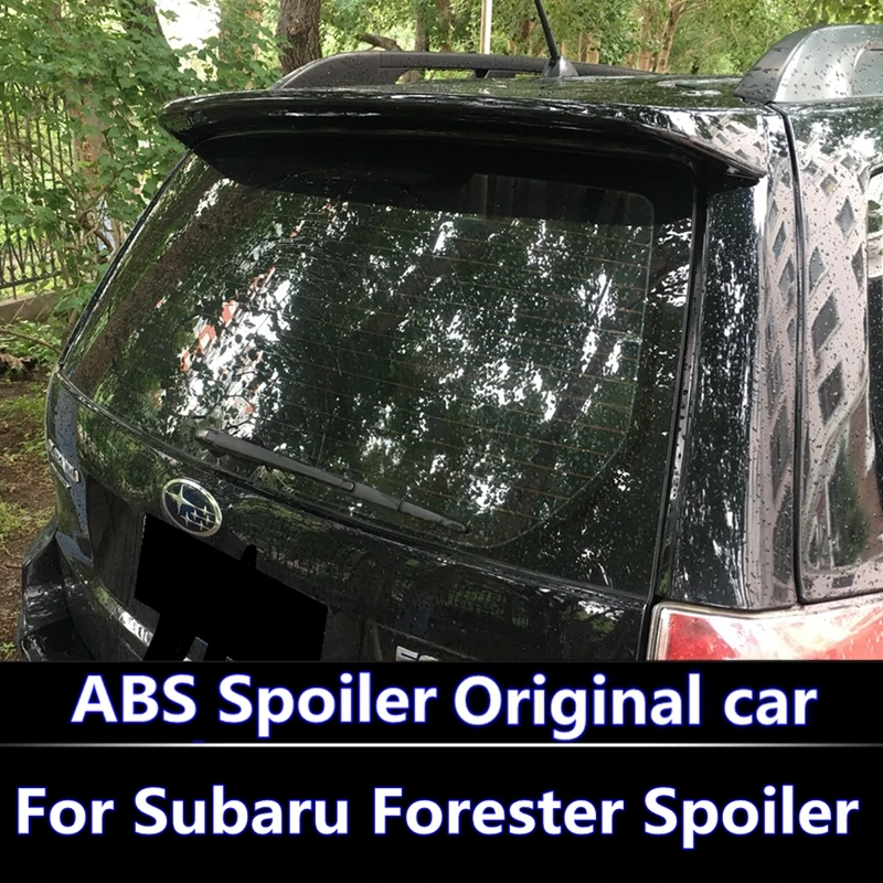 Спойлер для Forester 2009-2012 ABS Материал заднее крыло автомобиля праймер цвет задний