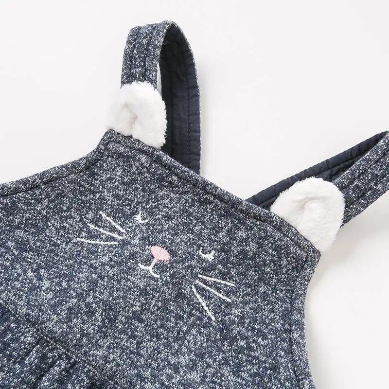 Dave bella autumn infant baby girl's strap dress birthday party suspenders toddler children clothes DBM7762 | Детская одежда и