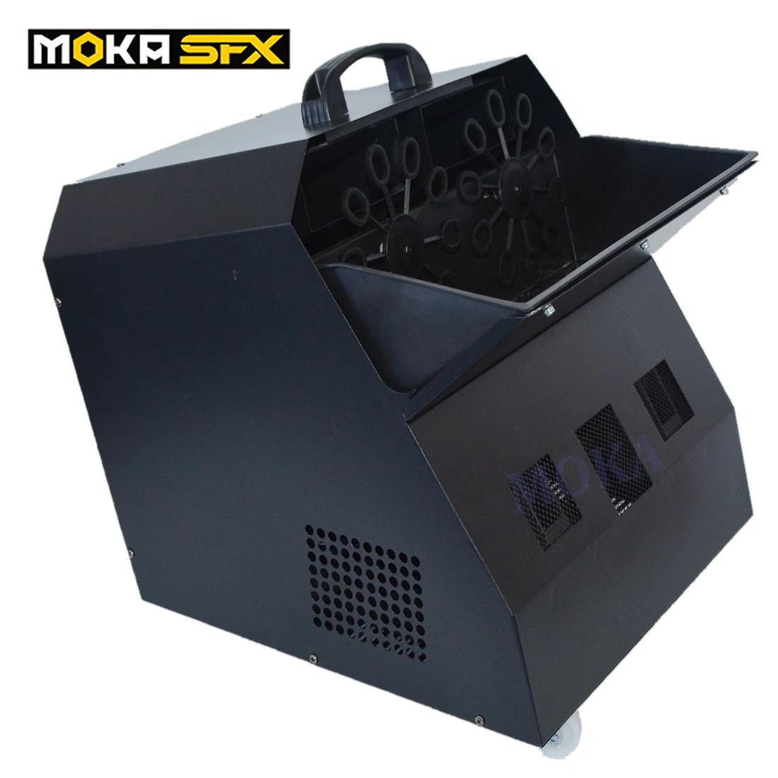 

2 шт./лот Bubble Machine 200 Вт автоматический Bubble Maker сценический эффект беспроводной пульт дистанционного управления