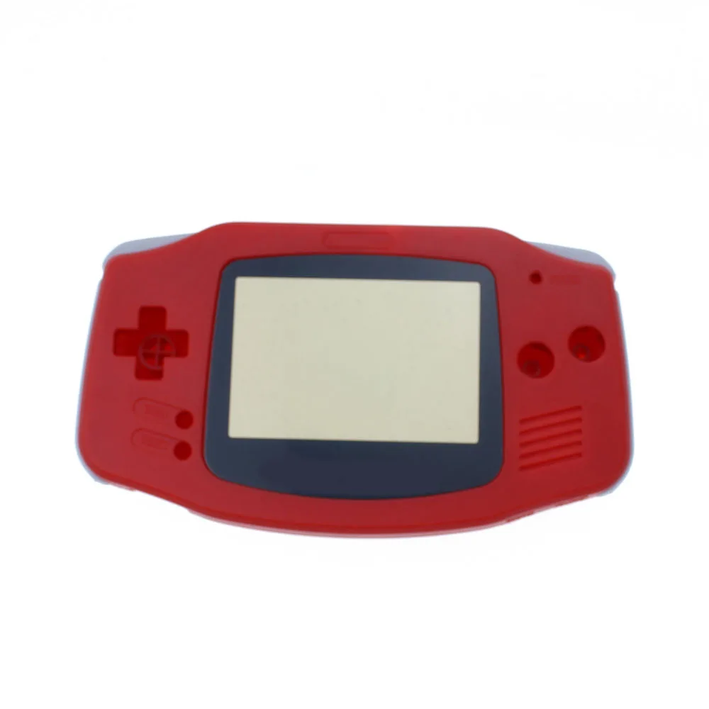 Сменный светящийся прозрачный чехол Чехол для Nod GBA корпус чехол для Gameboy Advance консоль кнопки отвертка - Цвет: G