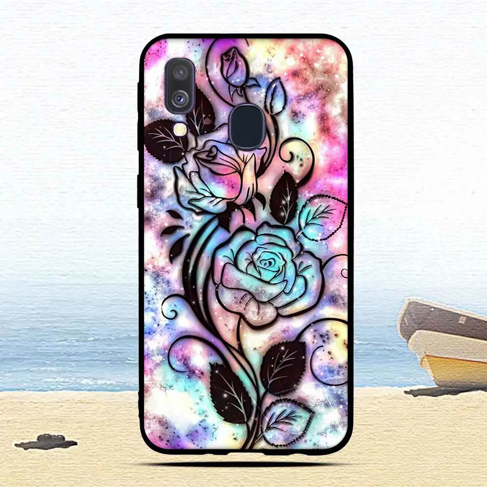 35 Цветной Модный Роскошный чехол для samsung Galaxy A40, Ультратонкий Мягкий ТПУ чехол, чехол для телефона, защитный чехол s fundas - Цвет: 35