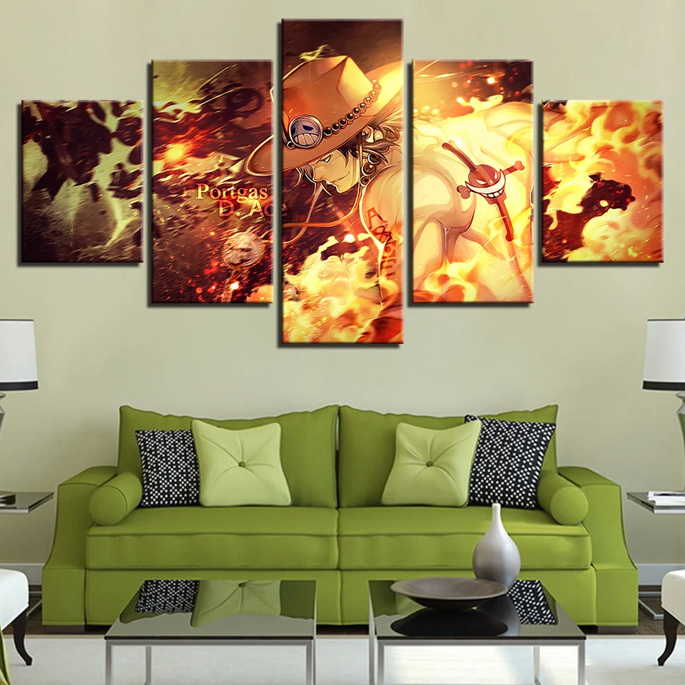 Холст HD Печать Декоративная картина для дома 5 шт. цельный настенный