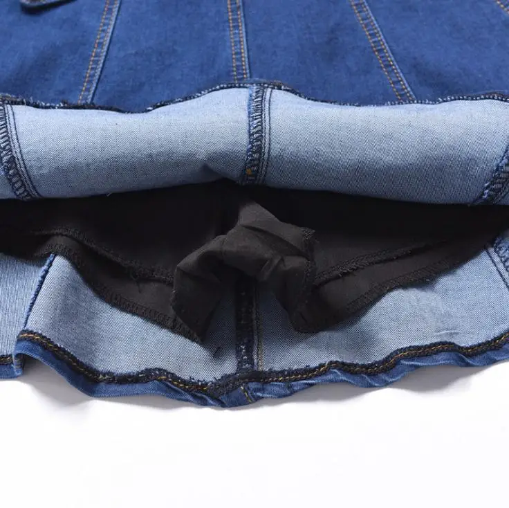 

Women denim skirt female summer new large size skirt high waist skirt
