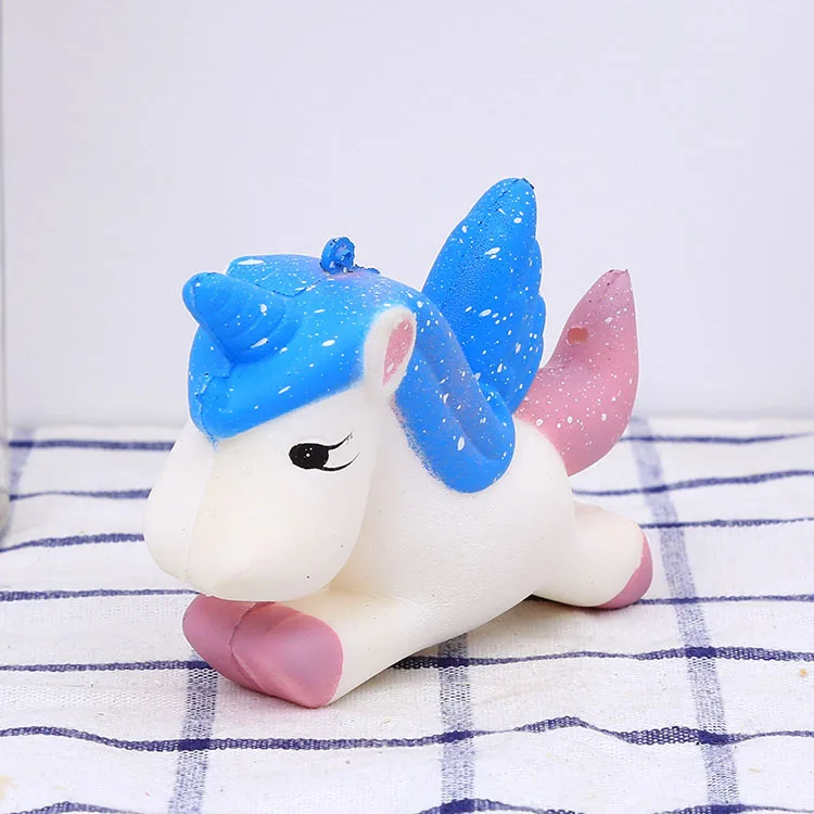 Set 8 Jumbo Squishy антистресс развлечения сквиши Животные Олень Единорог для детей для снятия стресса у взрослых антистрессовые игрушки - Цвет: Set 8