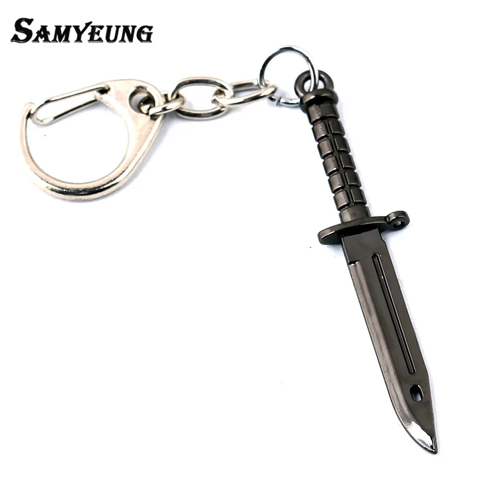 Samyeung CSGO нож брелок для мужчин Karambit брелок оружие CS GO M9 брелок для ключей Porte Clef Csgo бабочка брелок