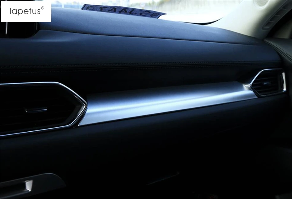 

Accessories Fit For Mazda CX-5 CX5 2017 - 2021 Dashboard Central Control Console Air Conditioning Panel Molding Cover Trim 3 Pcs