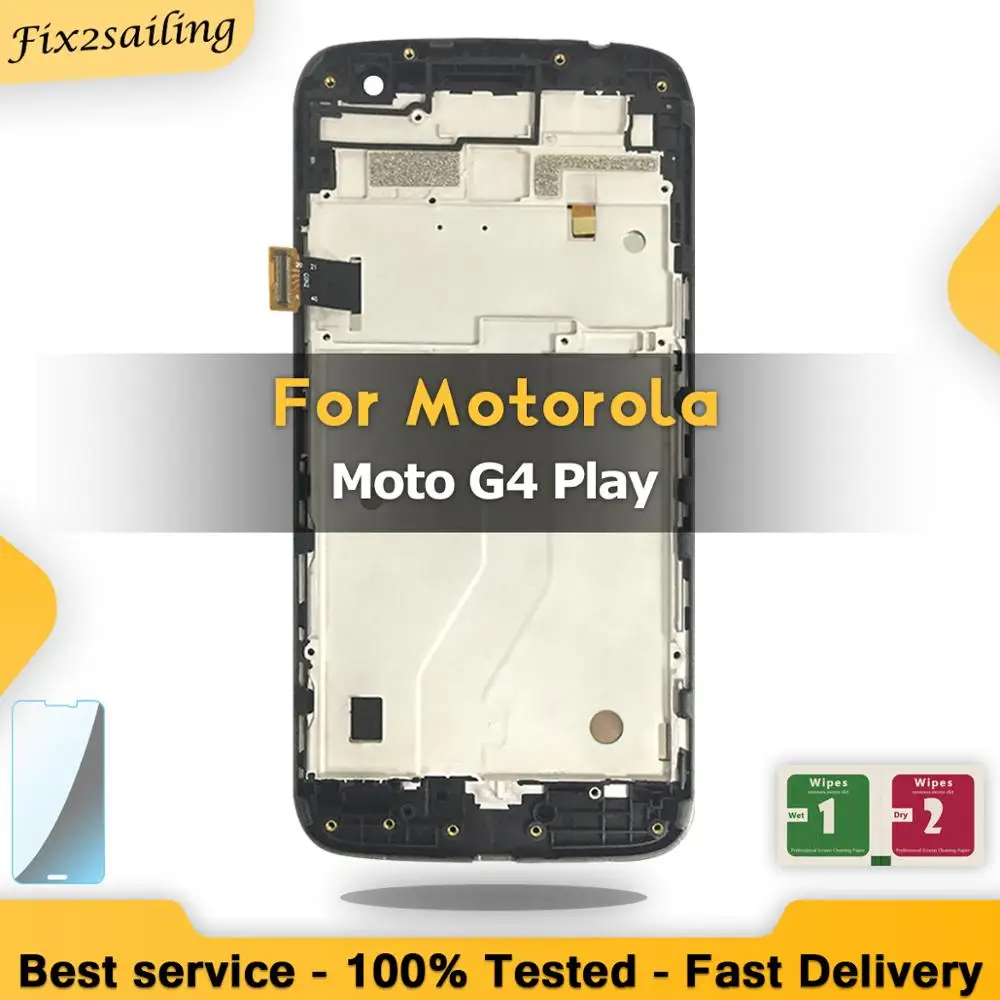 ЖК дисплей для Motorola MOTO G4 PLAY XT1601 XT1602 XT1603 XT1604 сенсорный экран дигитайзер в сборе