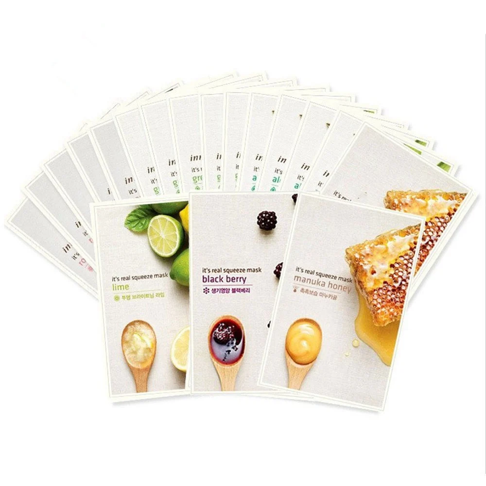 Это настоящая сжимающая увлажняющая маска для лица масляно-контрольный лист