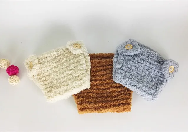 Продвижение новорожденного ребенка крючком шорты-пеленки крышка одежда