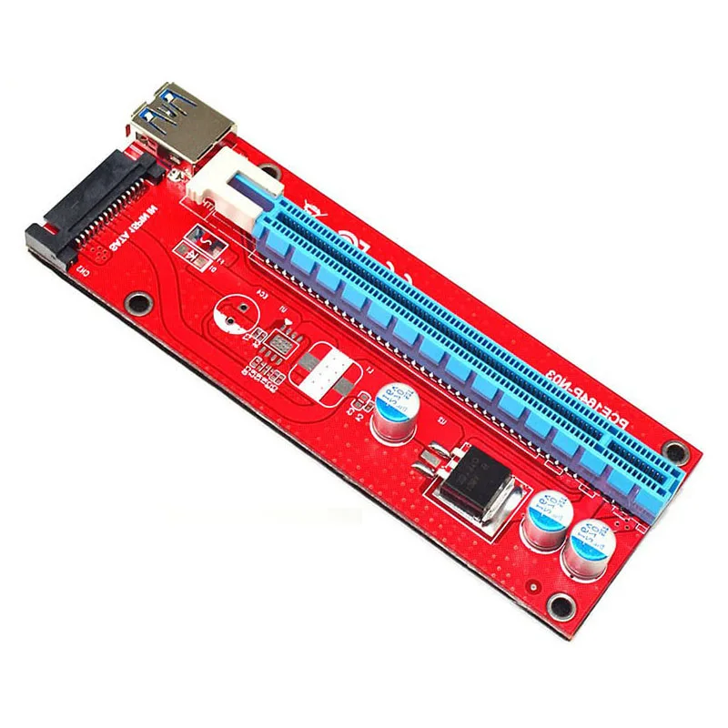 Адаптер для переходных карт USB 3 0 PCI E Express 1X к 16X выделенный Удлинительный кабель