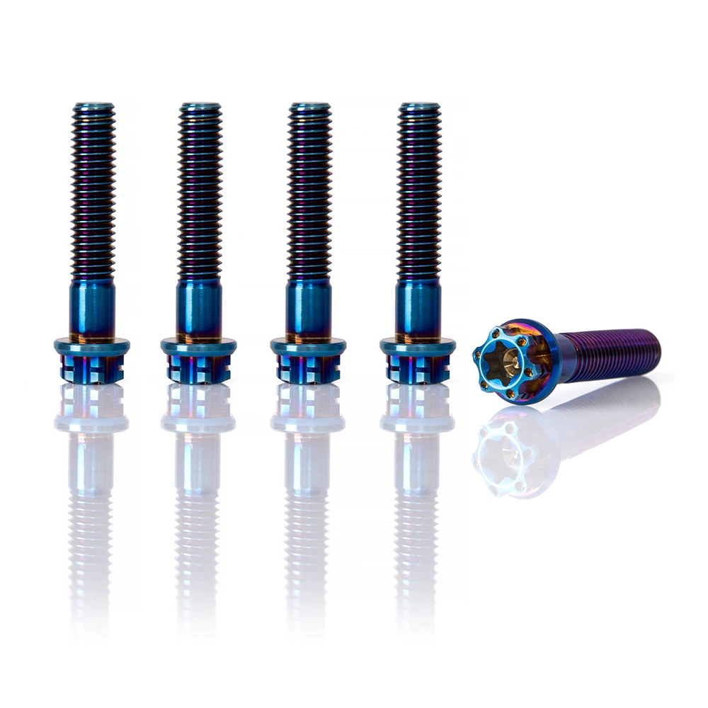 5PCS Titanium Wheel Lug Bolt Screw Hexagon Scooter For GTS 300 300/ie GTS300 | Covers &amp Ornamental Mouldings