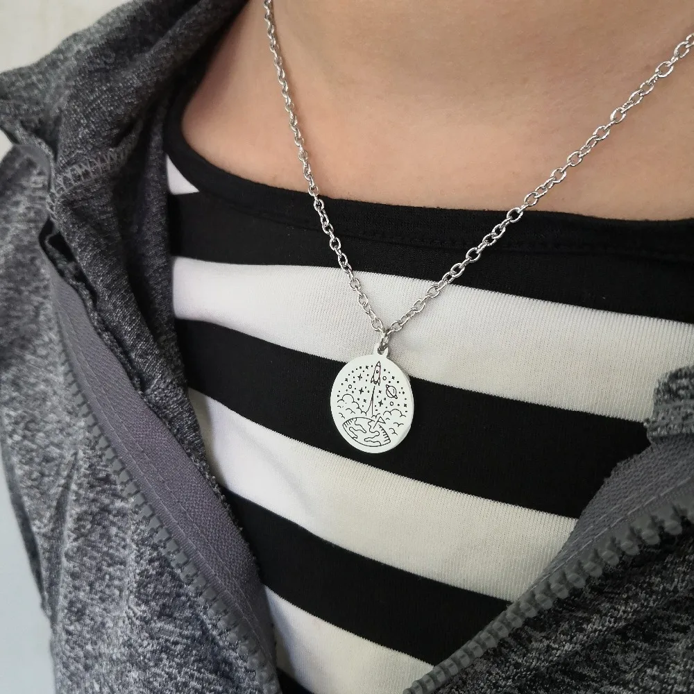 1 шт. подвеска Талисман из нержавеющей стали|Ожерелья с подвеской| |