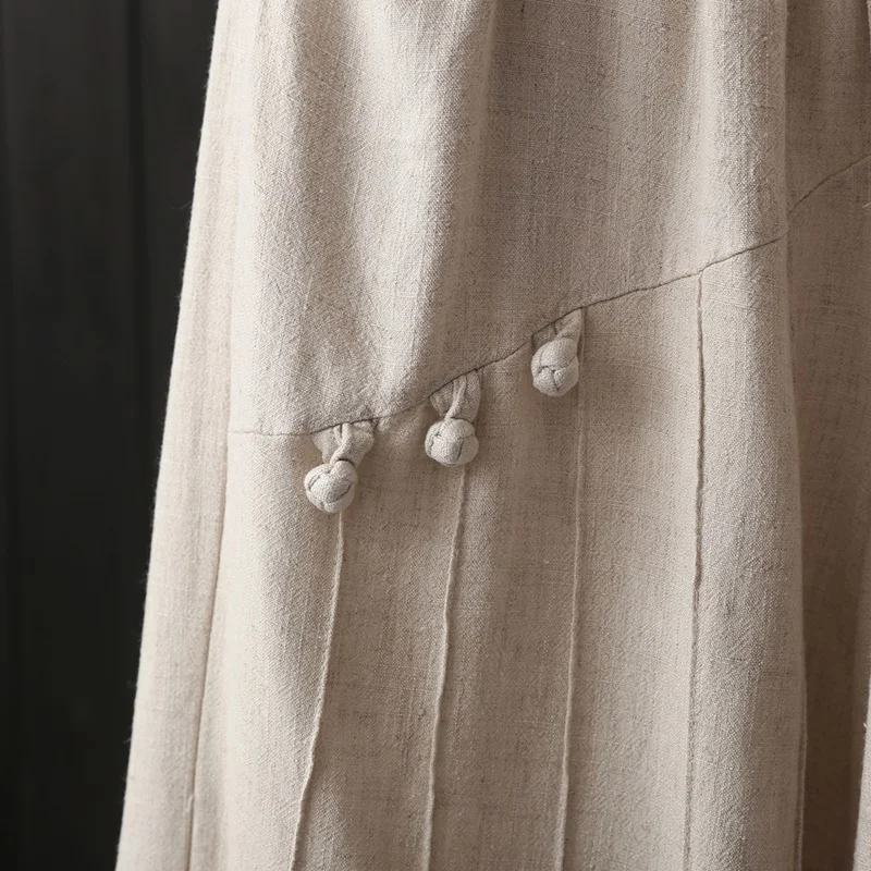 Традиционные китайские брюки весна-лето 2019 женские широкие палаццо свободные