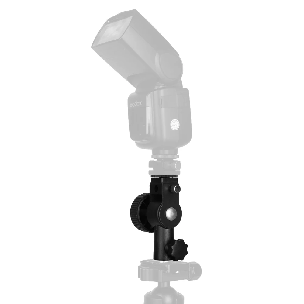 Godox Тип D Камера флэш крепление для вспышки Speedlite Поворотный Светильник Подставка