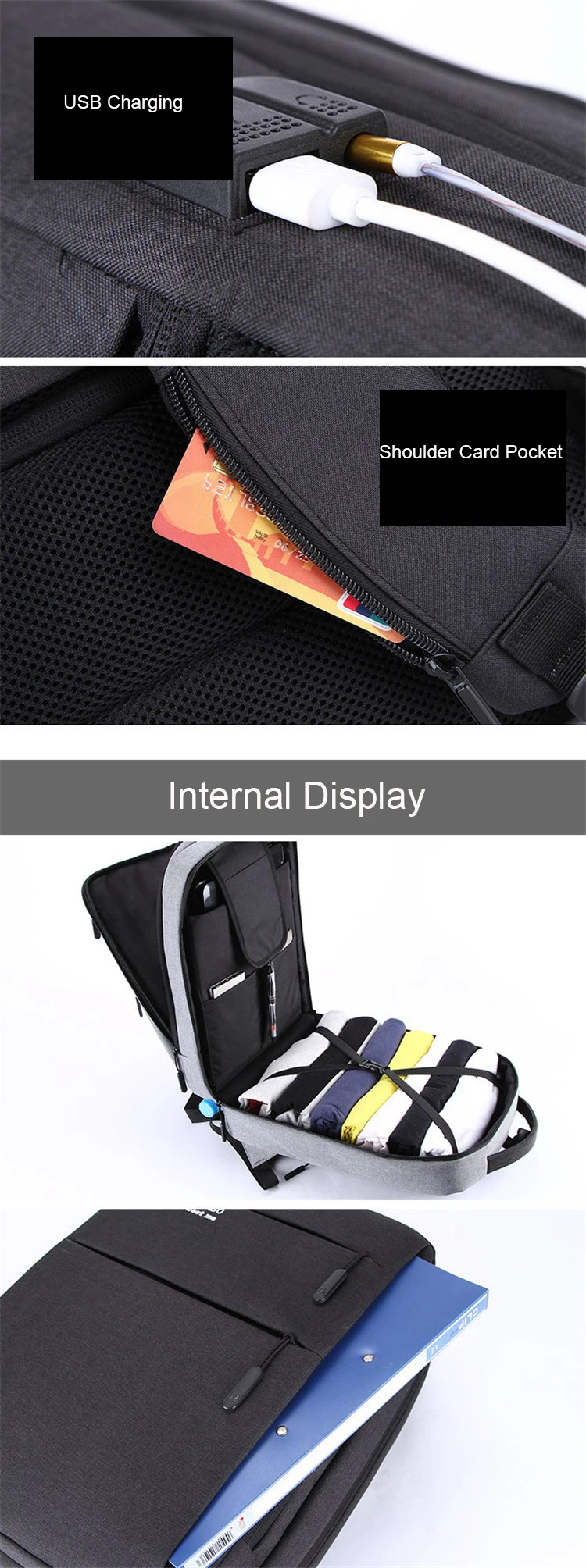 BERAGHINI для мужчин рюкзак с зарядка через usb Оксфорд Back Pack колледж Студент Книга сумка большой ёмкость модные рюкзак для путешествий Mochila