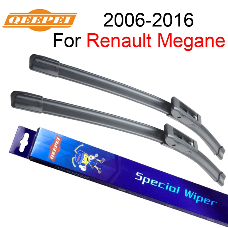 QEEPEI стеклоочистителя для Renault Megane 2 24 ''+ 18'' высокое качество стекла 2006-2016