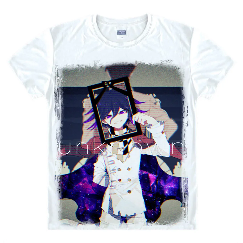 Style 19 Makoto Naegi Kyoko kirigri футболка Danganronpa V3 Killing Harmony Мужская Повседневная футболка премиум-класса футболка с коротким рукавом и принтом - Цвет: Style 19