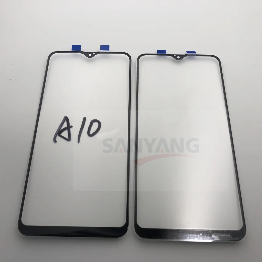 Для Samsung Galaxy A10 A105F SM LCD Сенсорная панель передняя A105 стеклянная внешняя линза