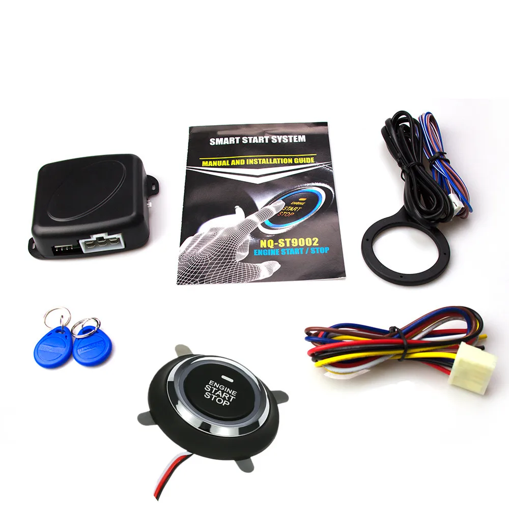 Умная RFID Автомобильная сигнализация кнопка запуска двигателя остановки