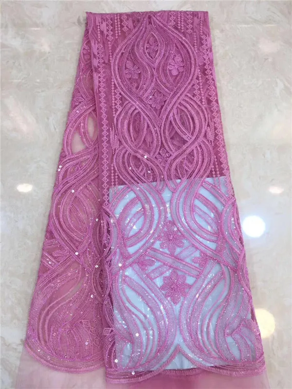 Расшитое блестками кружевное платье в африканском стиле высокого качества