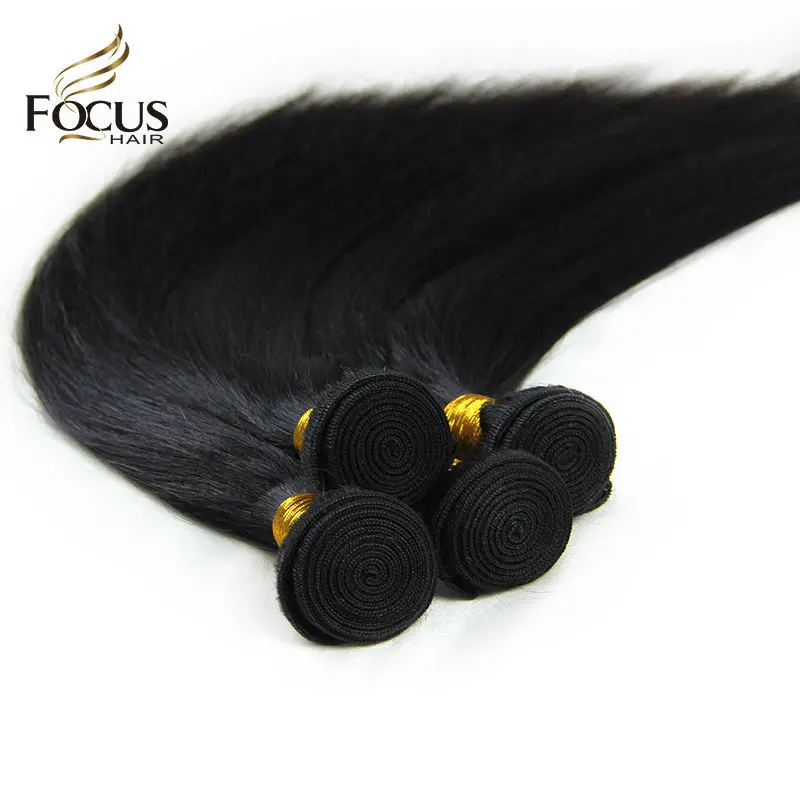 Eurasian Virgin Hair Straight 4Pcs Lot Weaves Grade 8A Unprocessed Real Human Extension |